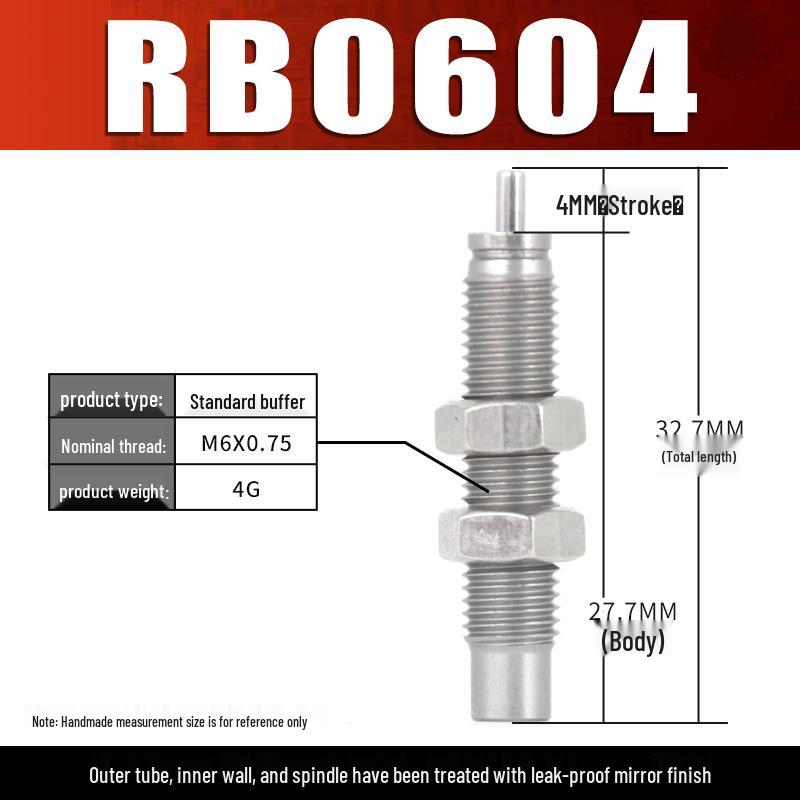 Amortizor Hidraulic cu Tampon pentru Roboți AC0806 1007 AD1416