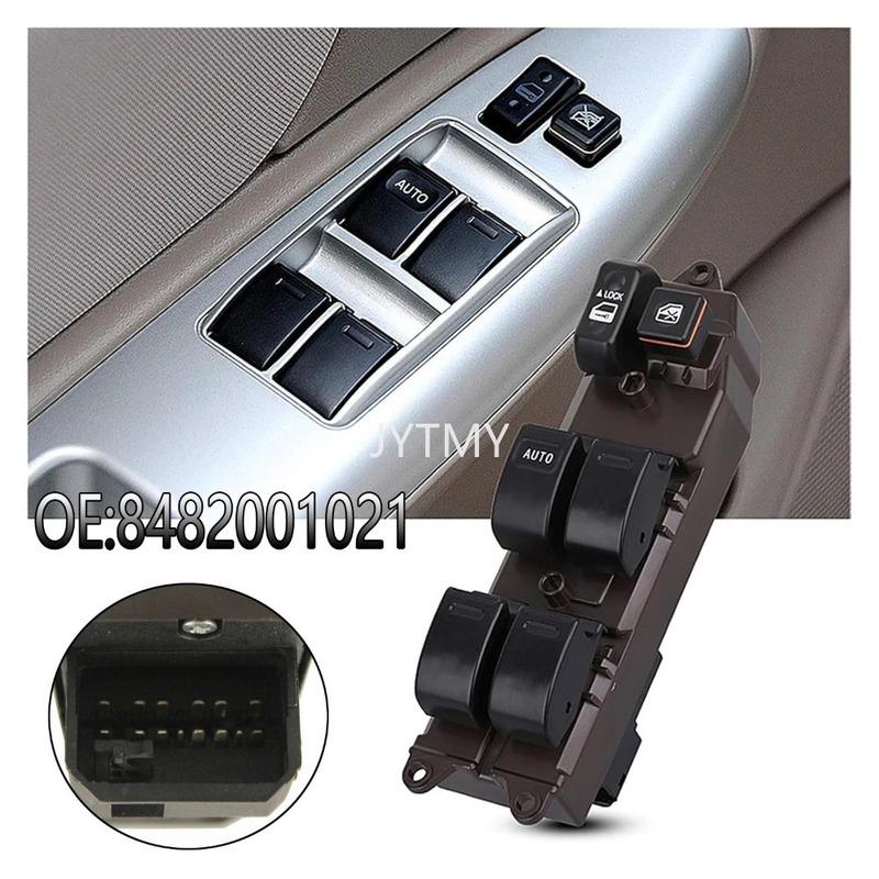 Car Accessories for Toyota Corolla Matrix Pontiac 2003-2008 Front Left Electric Master Power Window Switch Lifter Button Parts