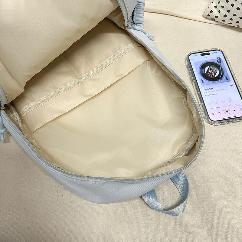 Schoolbag Schoolbag Junior High School Girls High Value Niche Two-dimensional Transparent Pain Bag Backpack Japanese Primary School Students Cartoon