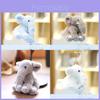 Elephant Plush Toy With Pp Cotton For Girls Gift Keychain And Bag Decor