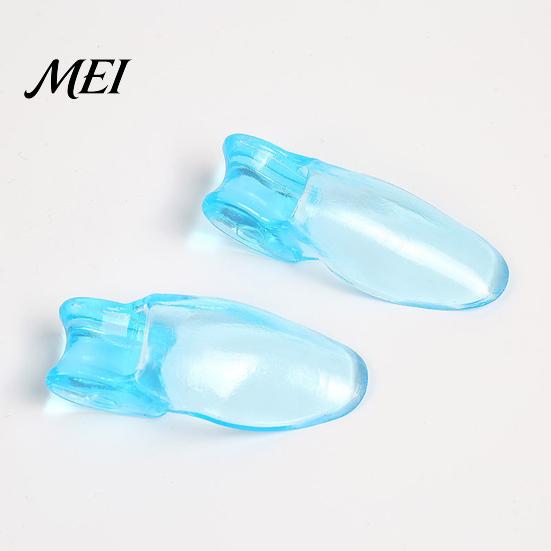 Toe Cushion Separator 2PCS Gel Separator, Hallux Valgus Correction And Overlapping SEBS Silicone Foot Care Corrector, Ultra-Thin Comfortable