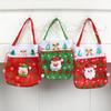 Christmas Gift Bag With Santa Claus Design For Holiday Decor And Gift Packaging