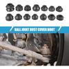 Universal Car Turn to Rod Arm Ball Joint Head Dust Protection Car Suspension Steering Parts Rubber Black
