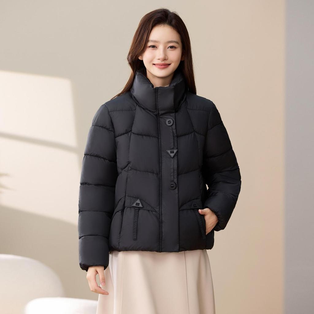Autumn Winter Thicken Warm Parka Women Casual Sweety Solid Color Big Pocket Loose Jackets Outwear