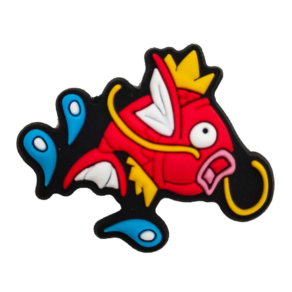 

Мультяшні шльопанці Pokemon Pikachu з квітковими пряжками - Аксесуари для взуття з м якої гуми