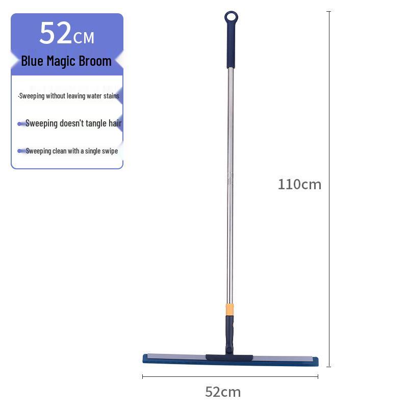 Magic Broom & Squeegee Mop: Dual-Use Floor & Bathroom Cleaner