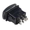Marine Truck UTV 7 Pin LED Rocker Switch Winch In Out Momentary Control For Off-Road Equipment Accessories
