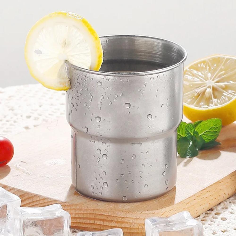 With Lid Coffee Cup 300ml Water Cup Beer Mug Coffee Camping Mug  Outdoor