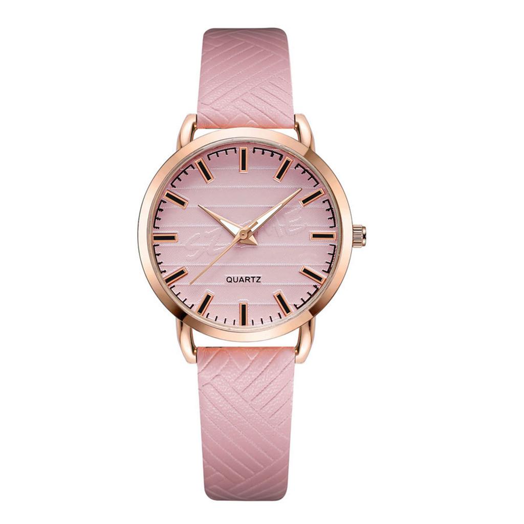 Dámské módní kožené hodinky