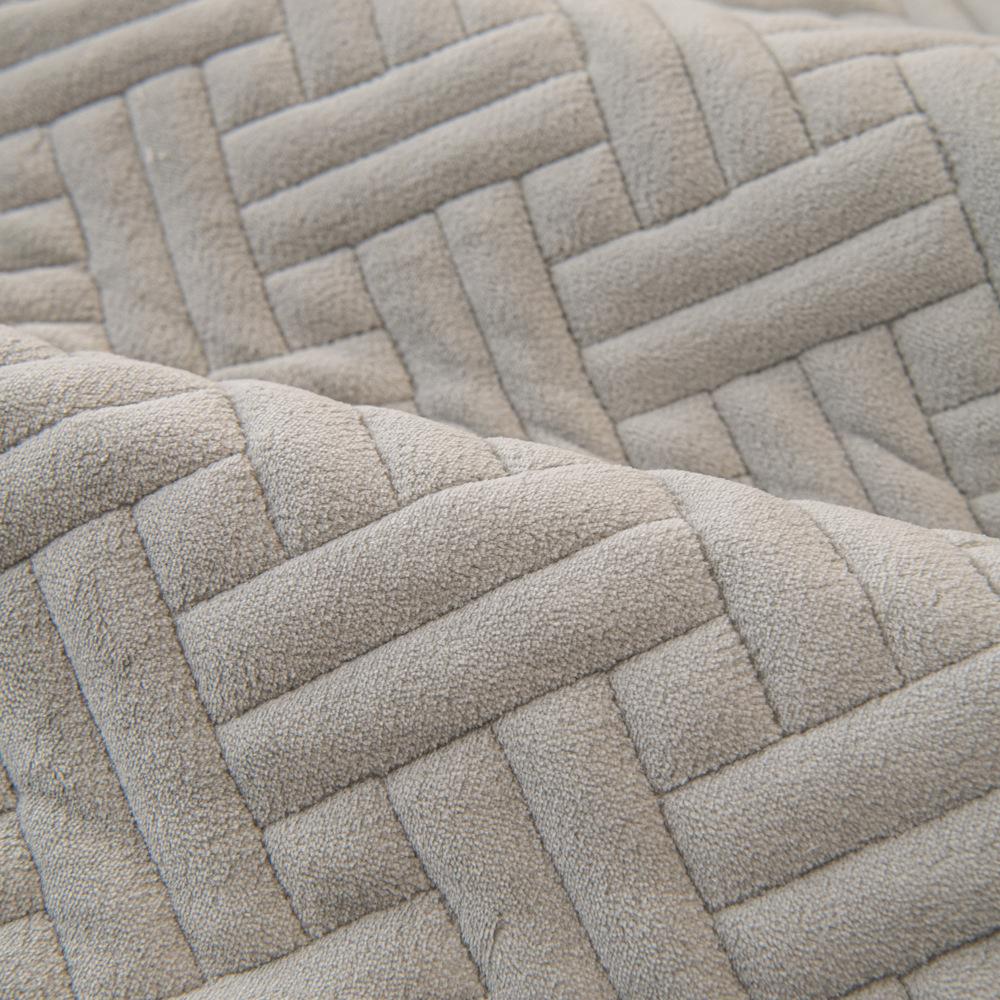 Quilted Velvet Sofa Cushion Ins Cream Plush Autumn and Winter Sofa Towel Sofa Cover Cloth