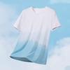 Men Tops Printing O-Neck Short Sleeve Tee Shirt Loose Fit Thin Breathable Pullover Tops Summer Outdoor Sport T-shirt Daily