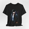 Dark Anime Sung Jin-Woo T-Shirt | Stylish Nighttime Illustration