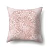 Polyester Pillow Case Automobile Decoration Home Printed Pillow Case Waist Cushion Cover Car Cushion Head Cushion Cover