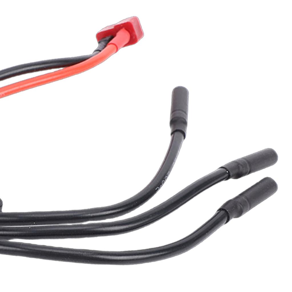 75A Brushless ESC for RC Car Boat Electronic Speed Controller with Built in BEC T Plug for 540 3650 3660 3674 Brushless Motors