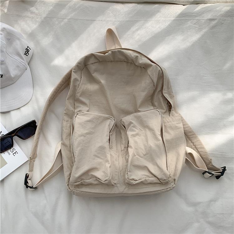 New backpack female college students leisure travel bagpack large capacity multi-pocket single shoulder bag commuting school bag
