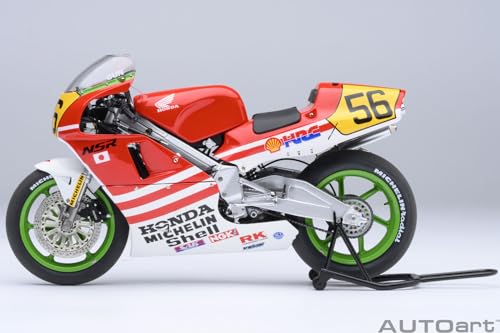AUTOart 1/12 Honda NSR500 WGP500#56 "Baribari Densetsu" "Koma Gun" Helm inklusive Fertigprodukt 12566