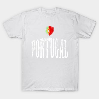 T Shirt Women Vintage Portugal Flag T Shirt Portuguese Pride Soc Harajuku Print Kawaii Tshirt Summer Short Sleeve Female T-Shirt Top Tee