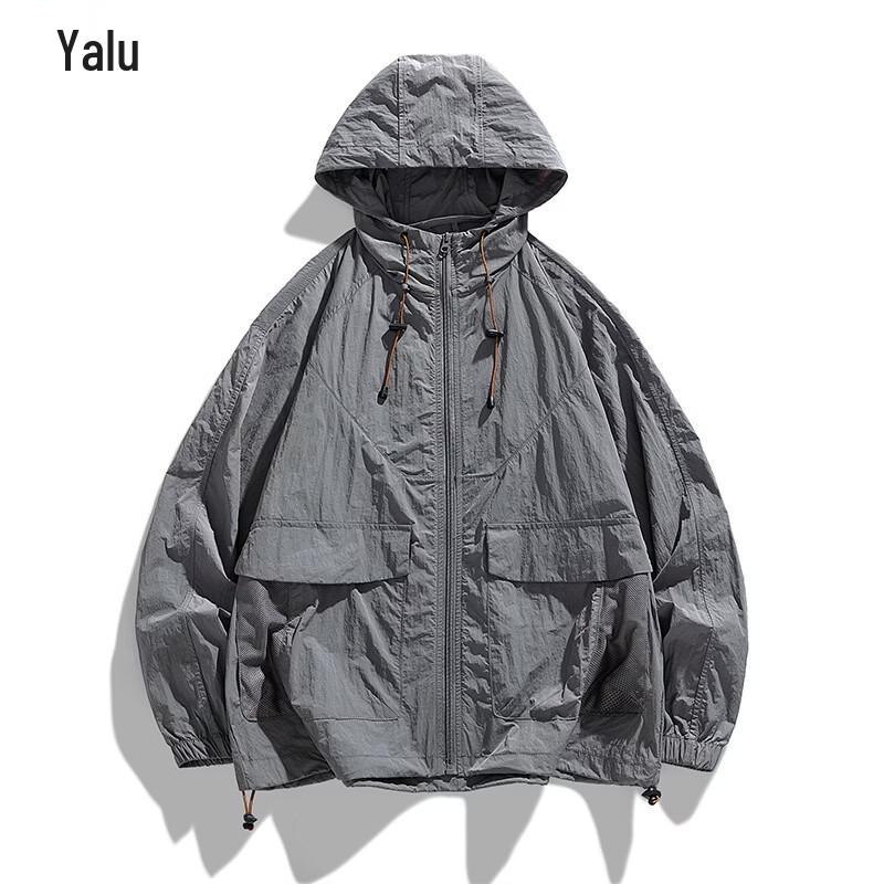 

Yalu Unisex Summer Hooded Sun Protection Jacket S