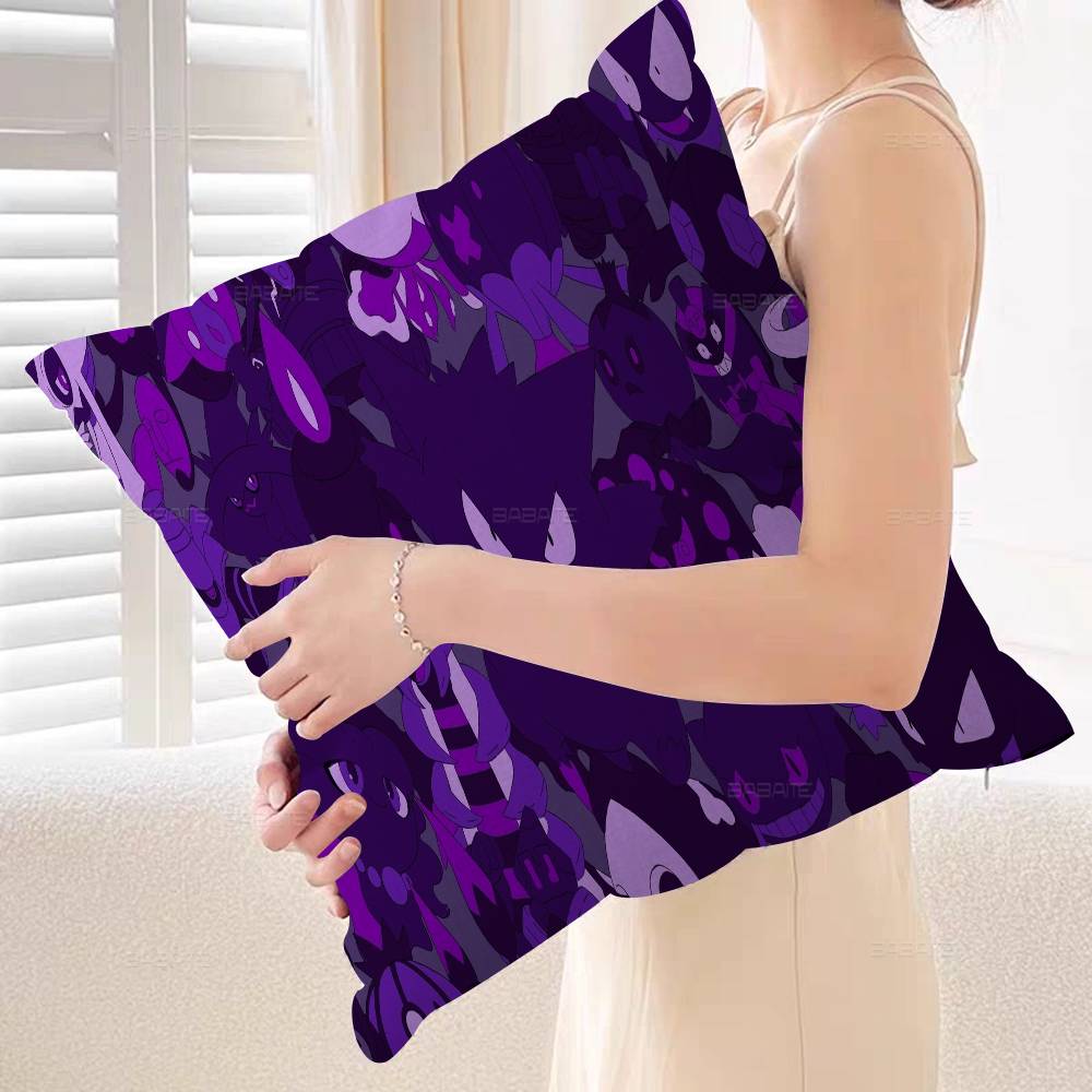 G-Gengars Kissen Geschenk Heim Büro Dekoration Schlafzimmer Sofa Auto Kissenbezug Hülle 45x45