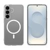 Preferably suitable for Samsung s25ultra transparent magnetic mobile phone case S26ULTRA Bayer anti-yellow and anti-drop