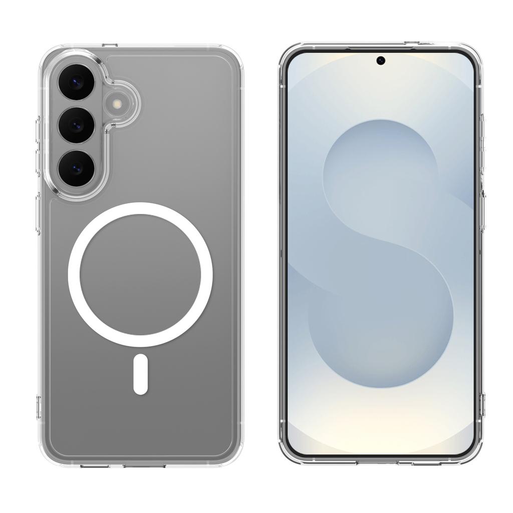 Preferably suitable for Samsung s25ultra transparent magnetic mobile phone case S26ULTRA Bayer anti-yellow and anti-drop