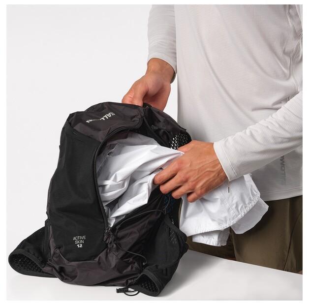 Plecak Salomon Active Skin 12 czerwona dalia/wysokie ryzyko czerwony (LC2177500)