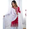 Women Bollywood Ready To Wear Party Wear Sharara Suit Salwar Kameez Set Dress SC-2204