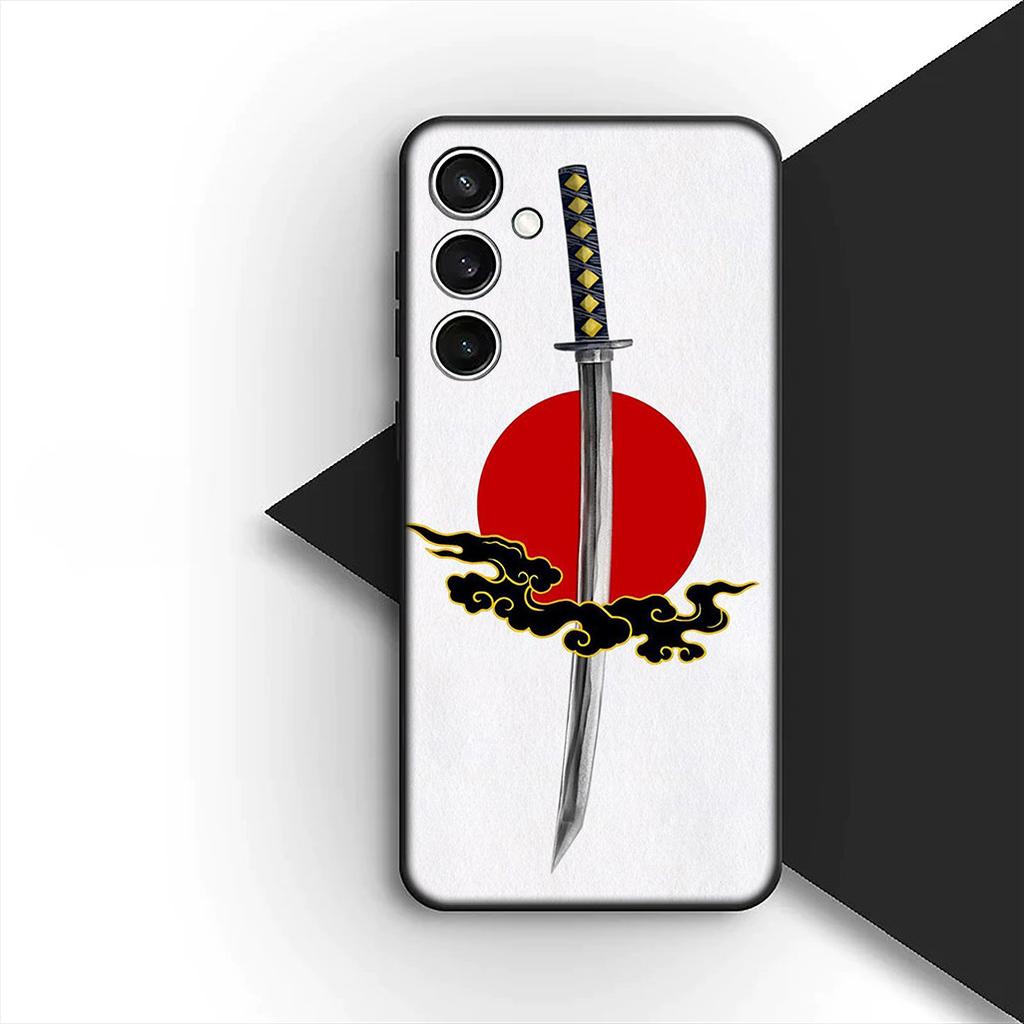 Protective Cover for Apple iPhone 17 Pro XS Max Air 6 7 8 Plus 5 + SE 2022 SE2 16E Casing Phone Case Bushido Samurai Yin Yang