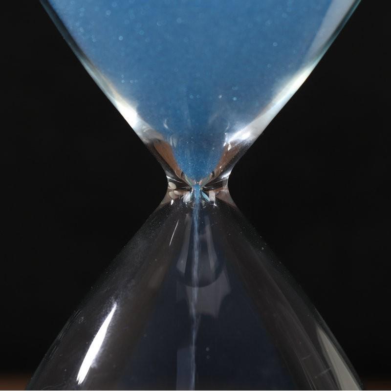 5-Minute Glass Hourglass Timer Decorative Desk Ornament Modern Minimalist Craft Gift Birthday Anniversary
