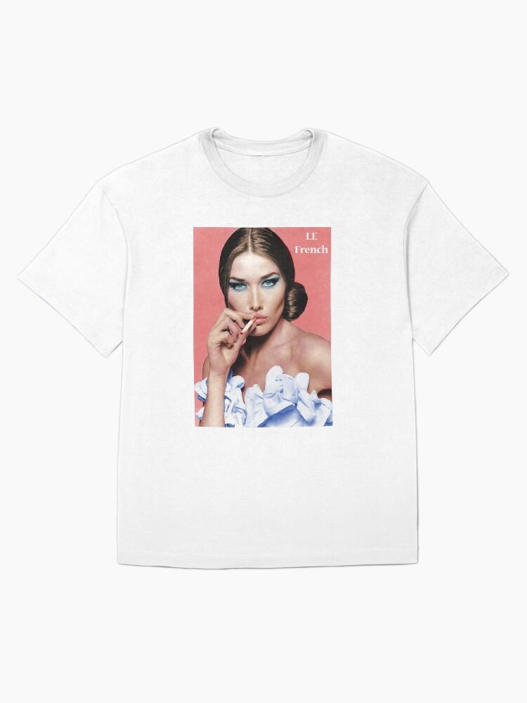Françoise Hardy Le French Carla Bruni Oversized T-Shirt