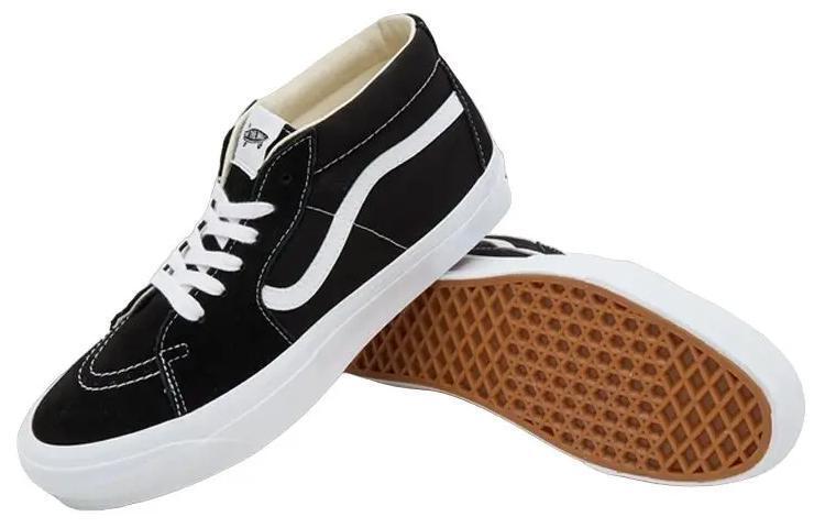 VANS Sk8- Reissue 83 LX Black White - VN000CQQBA2