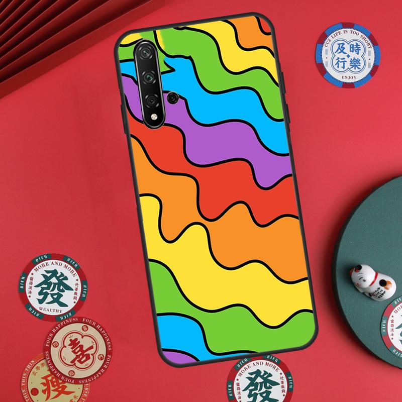LGBT Pride Love For Huawei Nova 11i 8i 12i 12s 9 10 SE Y60 Y70 Y90 Y72 Y73 Y61 Y91 P60 Pro P30 P40 Lite Case