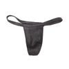 Sexy Herren Latex Glänzend U-förmige Beutel Slip Niedrige Taille G-String Glatte Tanga Faux Leder Micro T-Rücken Gay Wear Große Größen F23
