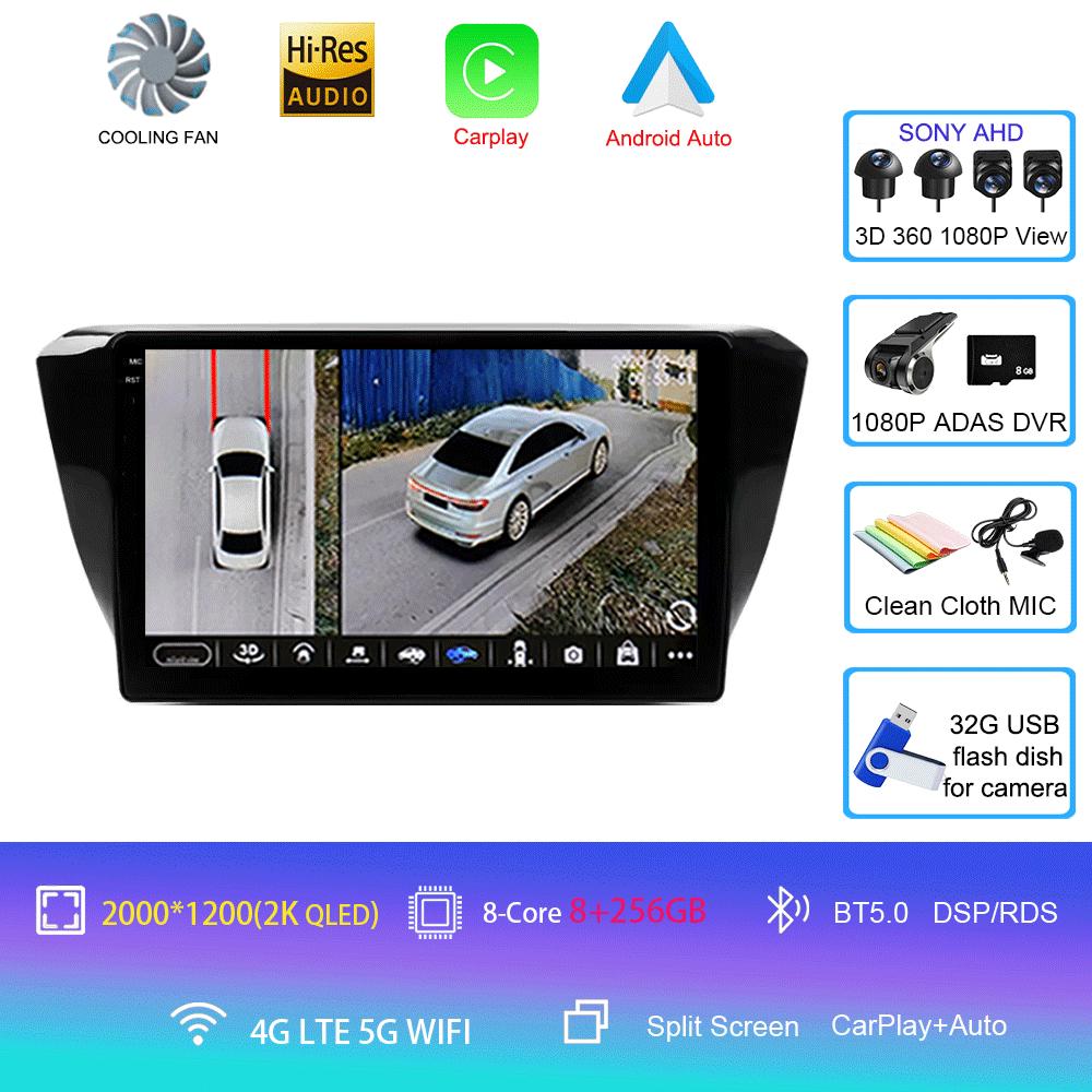 Android 14 Car Radio For Skoda Superb 3 2015 - 2019 Multimedia Video Player Navigation stereo GPS No 2din 2 din dvd