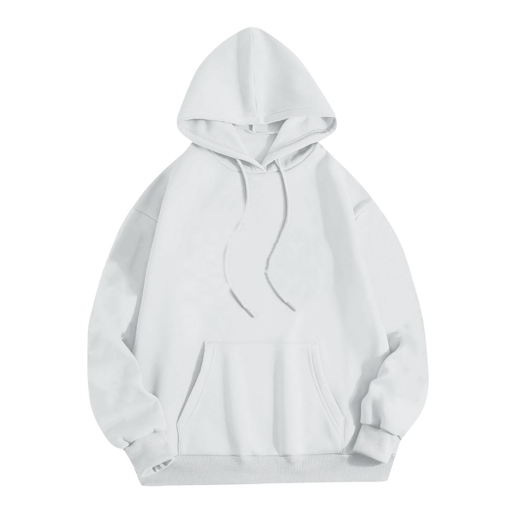 Women's Casual Round Neck Long Sleeve Sweatshirt Color Sweatshirt