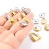 Stainless Steel Heart Lock Pendant for DIY Necklaces & Bracelets - Couple's Fashion Accessory