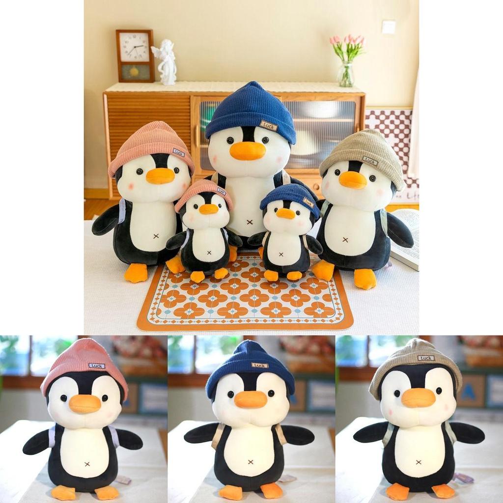 Adorable 8.7/15/18.9in Penguin Plush Pillow Toy Gift