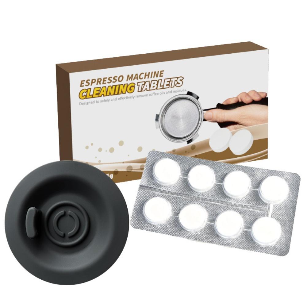 54mm Espresso Blindfilter Scheibe Silikon Rückspülreinigungszubehör Werkzeug Für Siebträgermaschine Verwendung Mit Reinigungstabletten