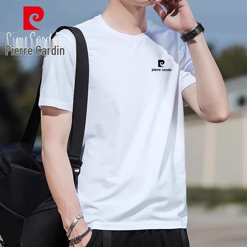 Pierre Cardin Men s Loose Fit Short Sleeve Round Neck T-Shirt