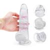 Realistic Dildo Masturbator Anal Toys for Women Crystal Dildo Suction Cup Penis Female Sex Toys G-Spot Erotic Toy for Adults 18+
