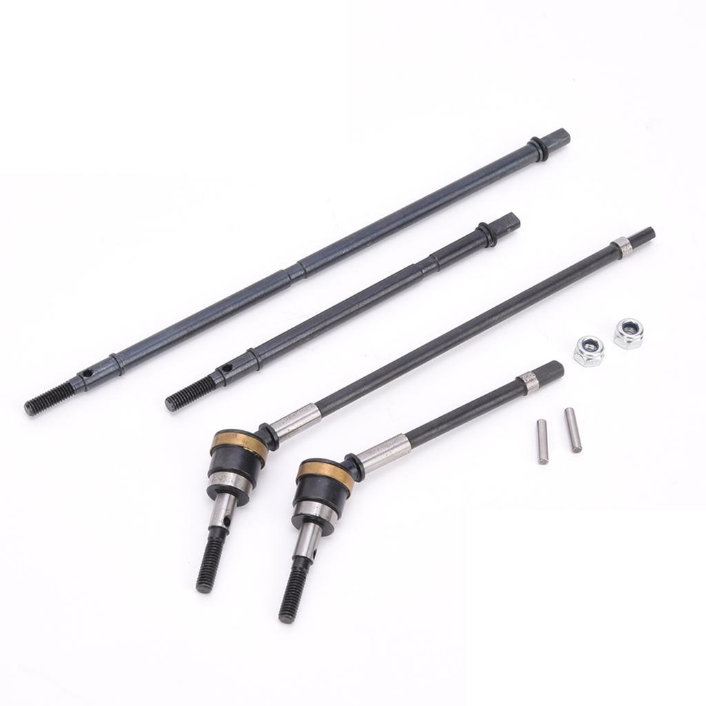 2pcs CVD Drive Shaft Front Axle Spare Parts Fit for Axial Wraith RC Car Model