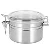 Stainless Steel Airtight Coffee Container 750ml/950ml/1150ml/1500ml Locking Clamp Bean Storage Jar Food Storage Tin