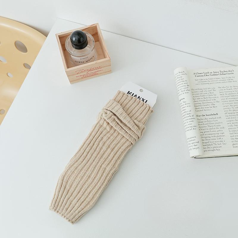 

Белые махровые носки, женские гетры, утягивающие весенне-осенние носки до икры, длинные чулки, осенне-зимние носки 1 pair