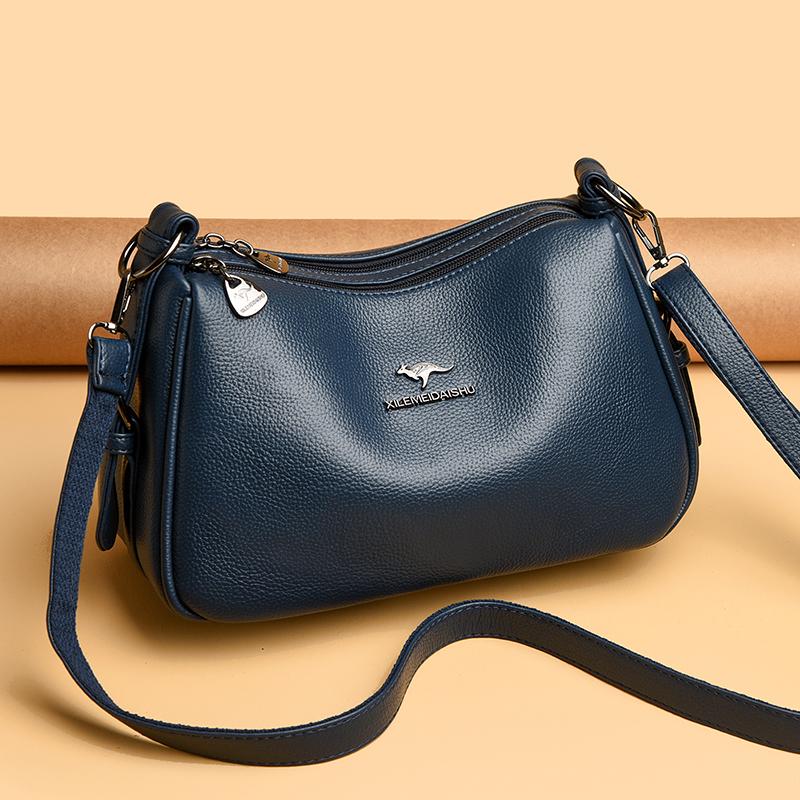Luxury Designer Ladies Handbags New High Quality Leather Shoulder Bag For Women Female Retro And Minimalist Crossbody Bags Purse