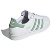 Adidas  Superstar White Hazy Green Women Sneakers Cloud-White IG4541