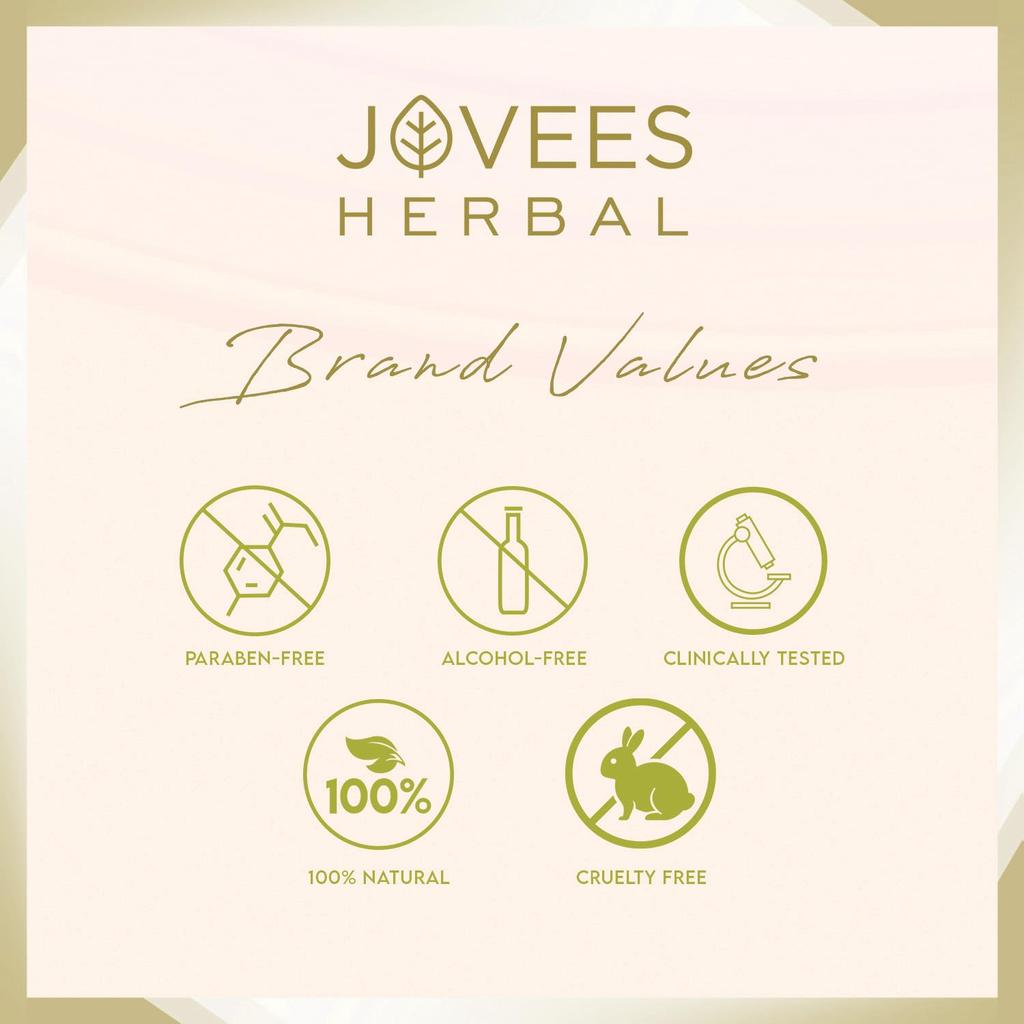 Jovees Herbal 5% Glycolic Acid Brightening Serum With Niacinamide Yuzu Lemon Hyaluronic Acid For Radiant Even Skin 30 Ml