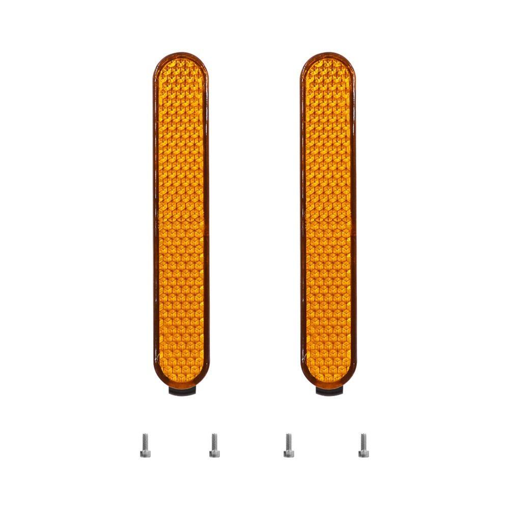 1Set Plastic Electric Scooter Stickers Accessor Rear Safety Decoration For Xiaomi Pro2 1S-M365 Mi3