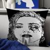 Poster Band CCrystal Castles Cushion Cover Polyester Sofa Cushions Decorative Throw Pillows Home Decoration Pillowcover