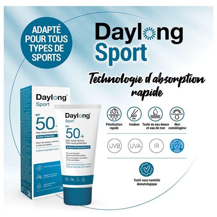 Gel Solaire - Daylong - Sport - SPF 50+ - Waterproof - 50ml