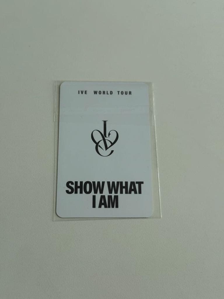 [USED] IVE SHOW WHAT I AM Waltz Wonyoung Purchase Bonus
